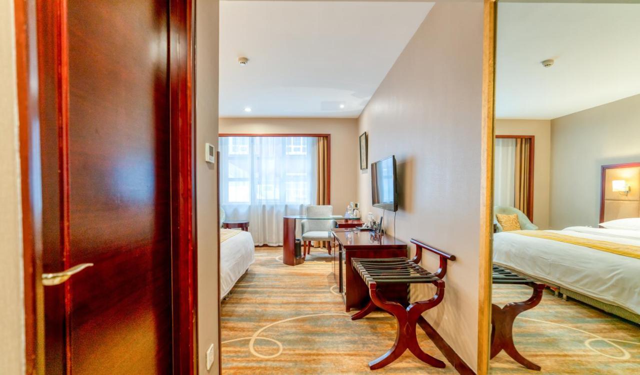 Yantai Meiya International Aparthotel Exterior photo
