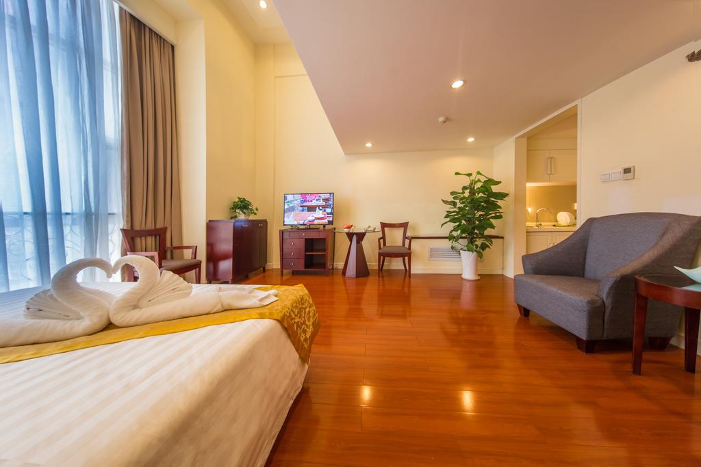 Yantai Meiya International Aparthotel Exterior photo